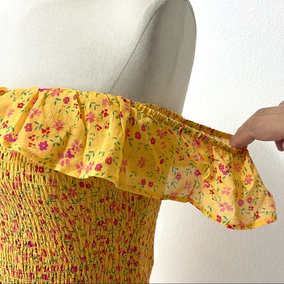 Lovers + Friends- Cendall Floral Mini Dress Medium - Picture 4 of 11